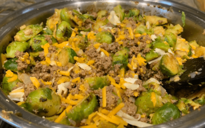 Recipe: Cheeseburger Brussels Sprouts