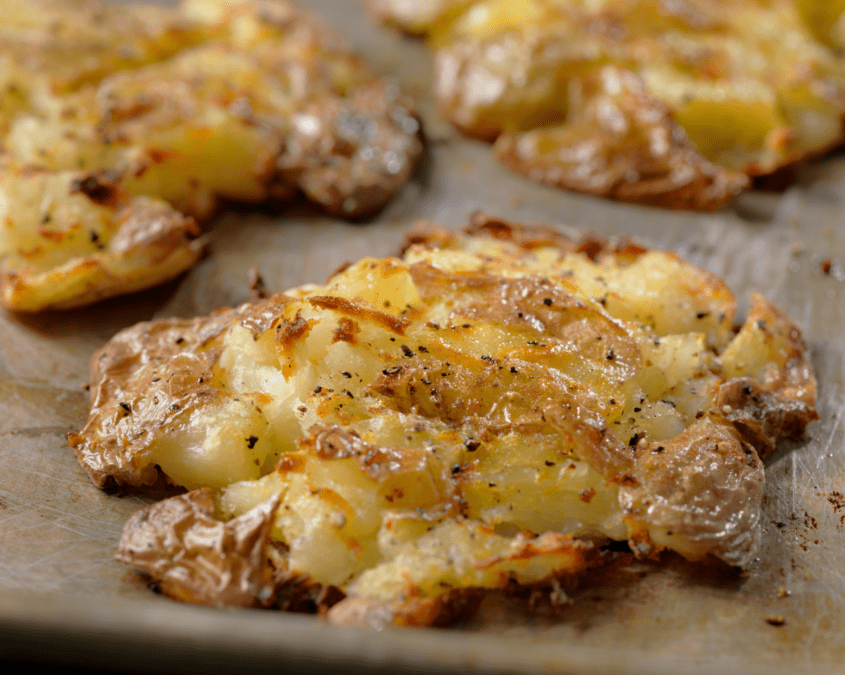 Recipe: Ultra Crispy Smashed Potatoes