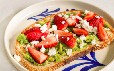 Recipe: Strawberry & Feta Avocado Toast