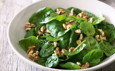 Recipe: Super Simple Spinach Salad