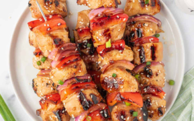 Recipe: Honey Garlic Chicken Skewers