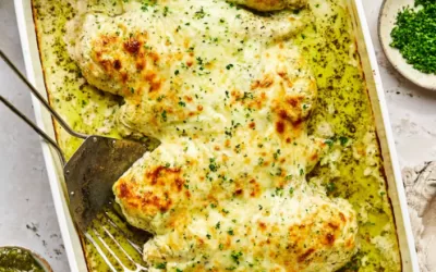 Recipe: Pesto Chicken Bake