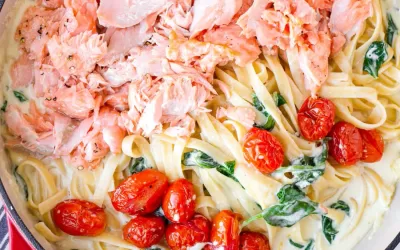 Recipe: Creamy Salmon Bake