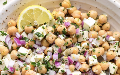 Recipe: Chickpea Feta Salad